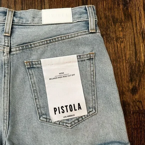 Pistola Nova High Rise Jean shorts